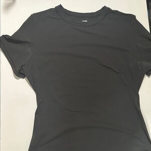 SKIMS Charcoal Short Sleeve Tee